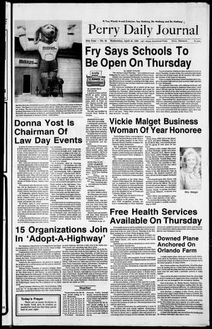 Perry Daily Journal (Perry, Okla.), Vol. 97, No. 58, Ed. 1 Wednesday, April 18, 1990