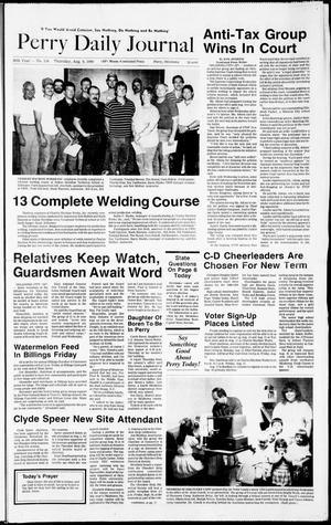 Perry Daily Journal (Perry, Okla.), Vol. 97, No. 154, Ed. 1 Thursday, August 9, 1990
