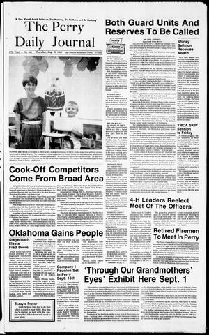 Primary view of object titled 'The Perry Daily Journal (Perry, Okla.), Vol. 97, No. 166, Ed. 1 Thursday, August 23, 1990'.