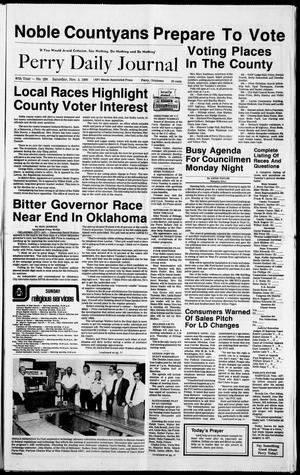 Perry Daily Journal (Perry, Okla.), Vol. 97, No. 228, Ed. 1 Saturday, November 3, 1990