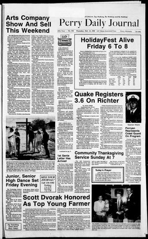 Perry Daily Journal (Perry, Okla.), Vol. 97, No. 238, Ed. 1 Thursday, November 15, 1990