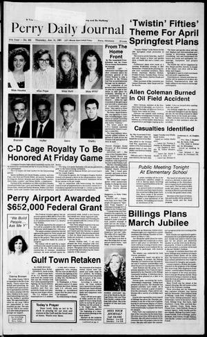 Perry Daily Journal (Perry, Okla.), Vol. 97, No. 301, Ed. 1 Thursday, January 31, 1991