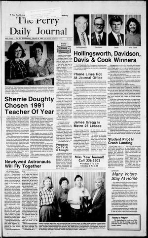 The Perry Daily Journal (Perry, Okla.), Vol. 98, No. 21, Ed. 1 Wednesday, March 6, 1991