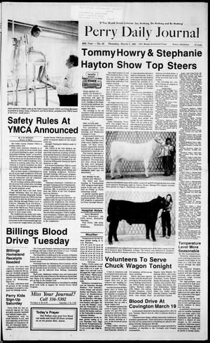 Perry Daily Journal (Perry, Okla.), Vol. 98, No. 22, Ed. 1 Thursday, March 7, 1991