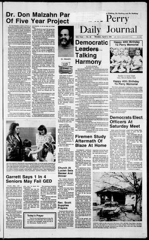 The Perry Daily Journal (Perry, Okla.), Vol. 98, No. 49, Ed. 1 Monday, April 8, 1991