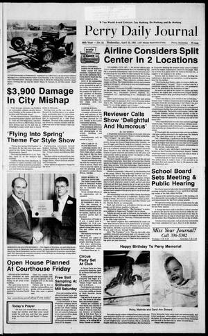 Perry Daily Journal (Perry, Okla.), Vol. 98, No. 51, Ed. 1 Wednesday, April 10, 1991