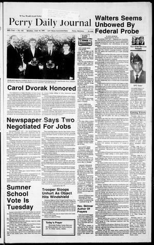 Perry Daily Journal (Perry, Okla.), Vol. 98, No. 103, Ed. 1 Monday, June 10, 1991