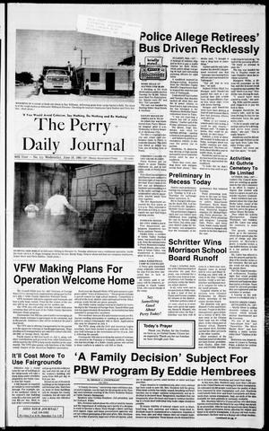 The Perry Daily Journal (Perry, Okla.), Vol. 98, No. 111, Ed. 1 Wednesday, June 19, 1991