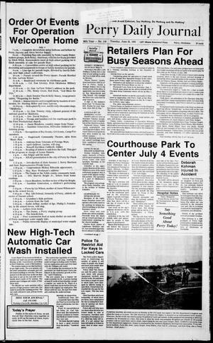 Perry Daily Journal (Perry, Okla.), Vol. 98, No. 116, Ed. 1 Tuesday, June 25, 1991