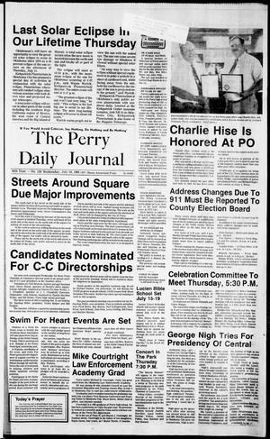 The Perry Daily Journal (Perry, Okla.), Vol. 98, No. 128, Ed. 1 Wednesday, July 10, 1991