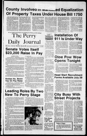 The Perry Daily Journal (Perry, Okla.), Vol. 98, No. 135, Ed. 1 Thursday, July 18, 1991
