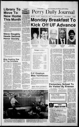Perry Daily Journal (Perry, Okla.), Vol. 98, No. 203, Ed. 1 Saturday, October 5, 1991