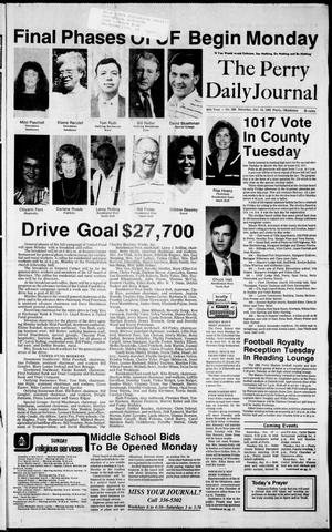 The Perry Daily Journal (Perry, Okla.), Vol. 98, No. 209, Ed. 1 Saturday, October 12, 1991