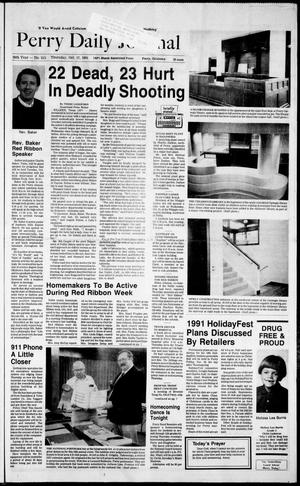 Perry Daily Journal (Perry, Okla.), Vol. 98, No. 213, Ed. 1 Thursday, October 17, 1991
