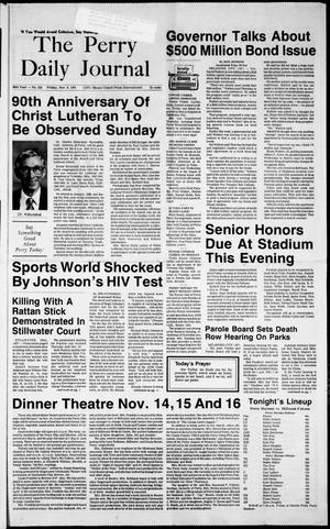 The Perry Daily Journal (Perry, Okla.), Vol. 98, No. 232, Ed. 1 Friday, November 8, 1991
