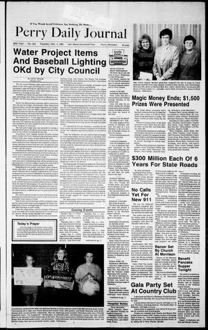 Perry Daily Journal (Perry, Okla.), Vol. 98, No. 252, Ed. 1 Tuesday, December 3, 1991