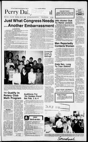 Perry Daily Journal (Perry, Okla.), Vol. 98, No. 296, Ed. 1 Saturday, January 25, 1992