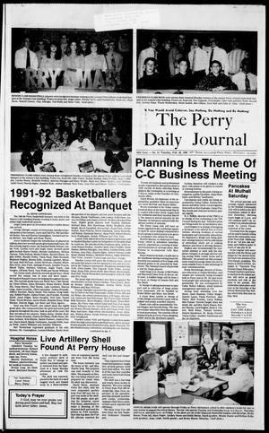 The Perry Daily Journal (Perry, Okla.), Vol. 99, No. 12, Ed. 1 Tuesday, February 25, 1992