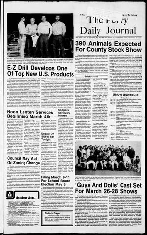 Primary view of object titled 'The Perry Daily Journal (Perry, Okla.), Vol. 99, No. 16, Ed. 1 Saturday, February 29, 1992'.