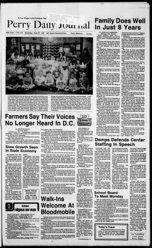 Perry Daily Journal (Perry, Okla.), Vol. 99, No. 118, Ed. 1 Saturday, June 27, 1992
