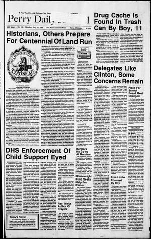 Perry Daily Journal (Perry, Okla.), Vol. 99, No. 130, Ed. 1 Monday, July 13, 1992