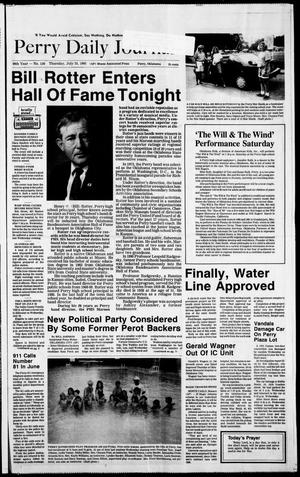 Perry Daily Journal (Perry, Okla.), Vol. 99, No. 139, Ed. 1 Thursday, July 23, 1992