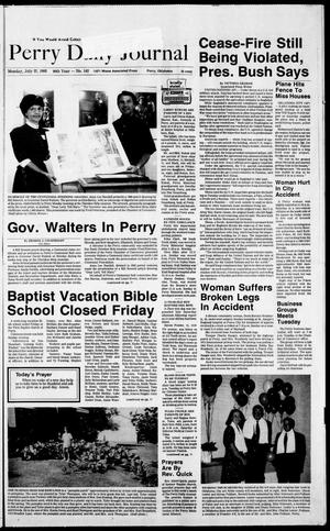 Perry Daily Journal (Perry, Okla.), Vol. 99, No. 142, Ed. 1 Monday, July 27, 1992