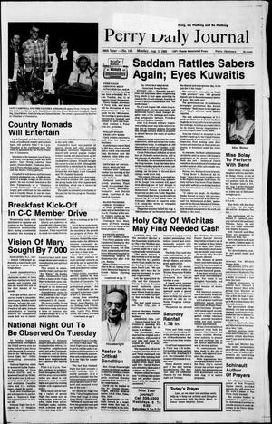 Perry Daily Journal (Perry, Okla.), Vol. 99, No. 148, Ed. 1 Monday, August 3, 1992
