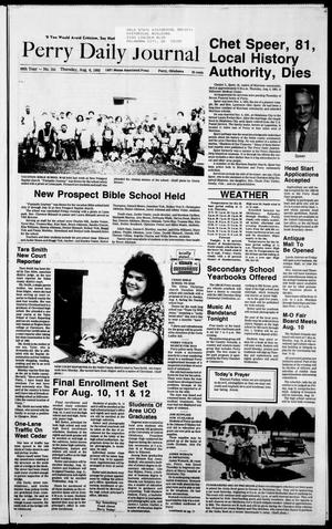 Perry Daily Journal (Perry, Okla.), Vol. 99, No. 151, Ed. 1 Thursday, August 6, 1992