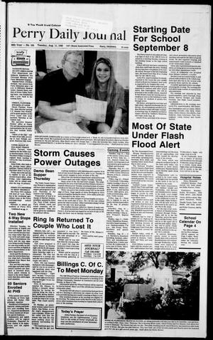Perry Daily Journal (Perry, Okla.), Vol. 99, No. 155, Ed. 1 Tuesday, August 11, 1992