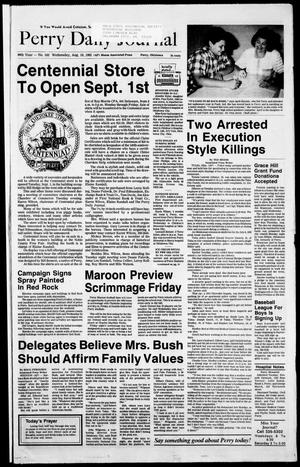 Perry Daily Journal (Perry, Okla.), Vol. 99, No. 162, Ed. 1 Wednesday, August 19, 1992