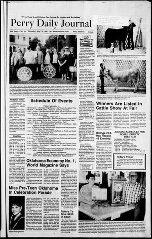 Perry Daily Journal (Perry, Okla.), Vol. 99, No. 181, Ed. 1 Thursday, September 10, 1992