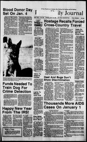 Perry Daily Journal (Perry, Okla.), Vol. 99, No. 273, Ed. 1 Tuesday, December 29, 1992