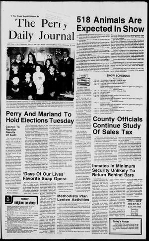 Primary view of object titled 'The Perry Daily Journal (Perry, Okla.), Vol. 100, No. 15, Ed. 1 Saturday, February 27, 1993'.
