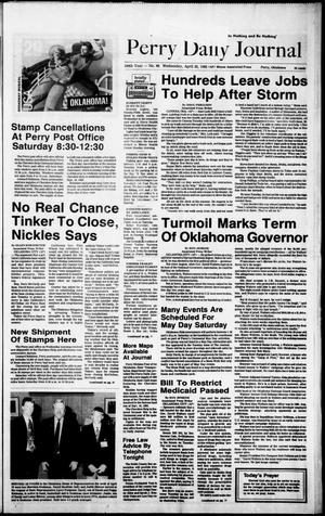 Perry Daily Journal (Perry, Okla.), Vol. 100, No. 66, Ed. 1 Wednesday, April 28, 1993