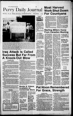 Perry Daily Journal (Perry, Okla.), Vol. 100, No. 118, Ed. 1 Monday, June 28, 1993