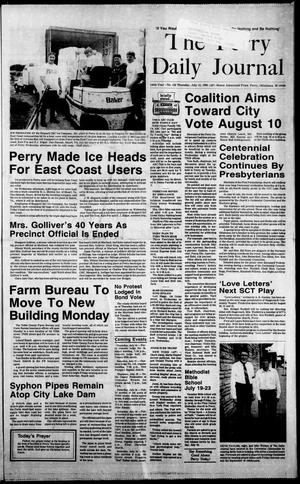 Primary view of object titled 'The Perry Daily Journal (Perry, Okla.), Vol. 100, No. 132, Ed. 1 Thursday, July 15, 1993'.