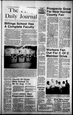 The Perry Daily Journal (Perry, Okla.), Vol. 100, No. 151, Ed. 1 Friday, August 6, 1993