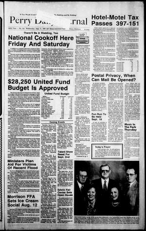 Perry Daily Journal (Perry, Okla.), Vol. 100, No. 155, Ed. 1 Wednesday, August 11, 1993