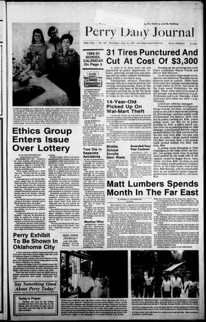 Perry Daily Journal (Perry, Okla.), Vol. 100, No. 156, Ed. 1 Thursday, August 12, 1993