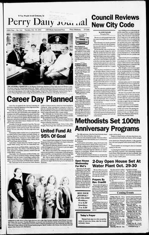 Perry Daily Journal (Perry, Okla.), Vol. 100, No. 214, Ed. 1 Tuesday, October 19, 1993