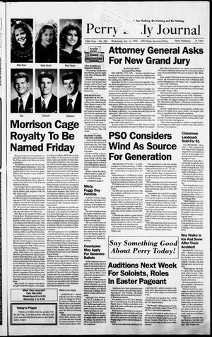 Perry Daily Journal (Perry, Okla.), Vol. 100, No. 284, Ed. 1 Wednesday, January 12, 1994