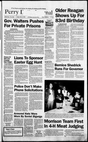 Perry Daily Journal (Perry, Okla.), Vol. 100, No. 304, Ed. 1 Friday, February 4, 1994