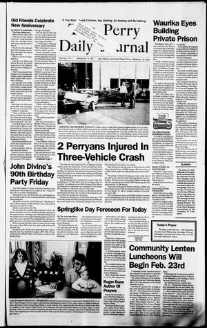 The Perry Daily Journal (Perry, Okla.), Vol. 101, No. 3, Ed. 1 Monday, February 14, 1994