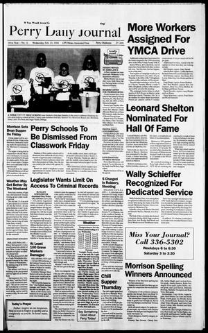 Perry Daily Journal (Perry, Okla.), Vol. 101, No. 11, Ed. 1 Wednesday, February 23, 1994