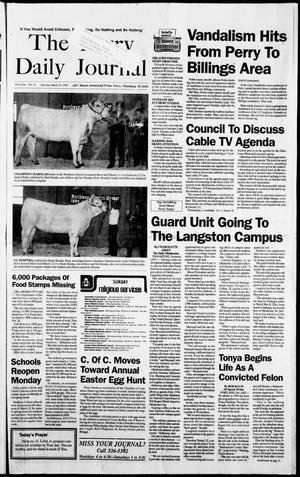 The Perry Daily Journal (Perry, Okla.), Vol. 101, No. 32, Ed. 1 Saturday, March 19, 1994