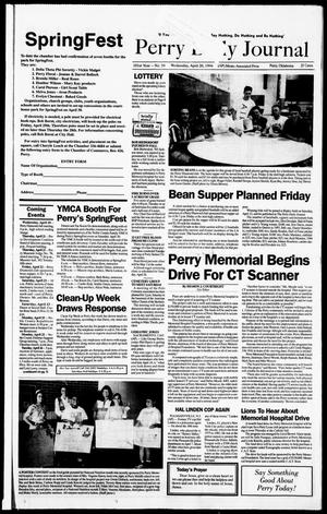 Perry Daily Journal (Perry, Okla.), Vol. 101, No. 59, Ed. 1 Wednesday, April 20, 1994