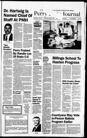 Perry Daily Journal (Perry, Okla.), Vol. 101, No. 71, Ed. 1 Wednesday, May 4, 1994