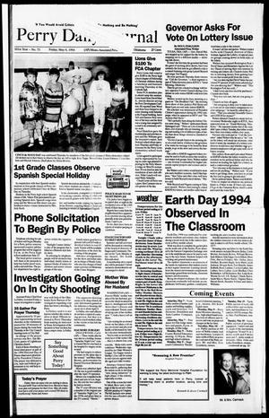 Perry Daily Journal (Perry, Okla.), Vol. 101, No. 73, Ed. 1 Friday, May 6, 1994