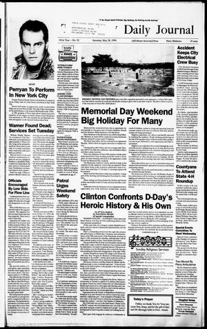 The Perry Daily Journal (Perry, Okla.), Vol. 101, No. 92, Ed. 1 Saturday, May 28, 1994